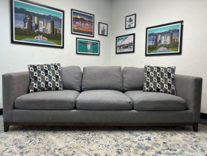 Crate & Barrel Mid-Century Modern Sofa